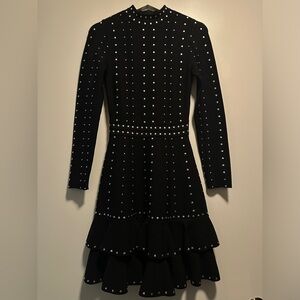 SANDRO Studded Dress
